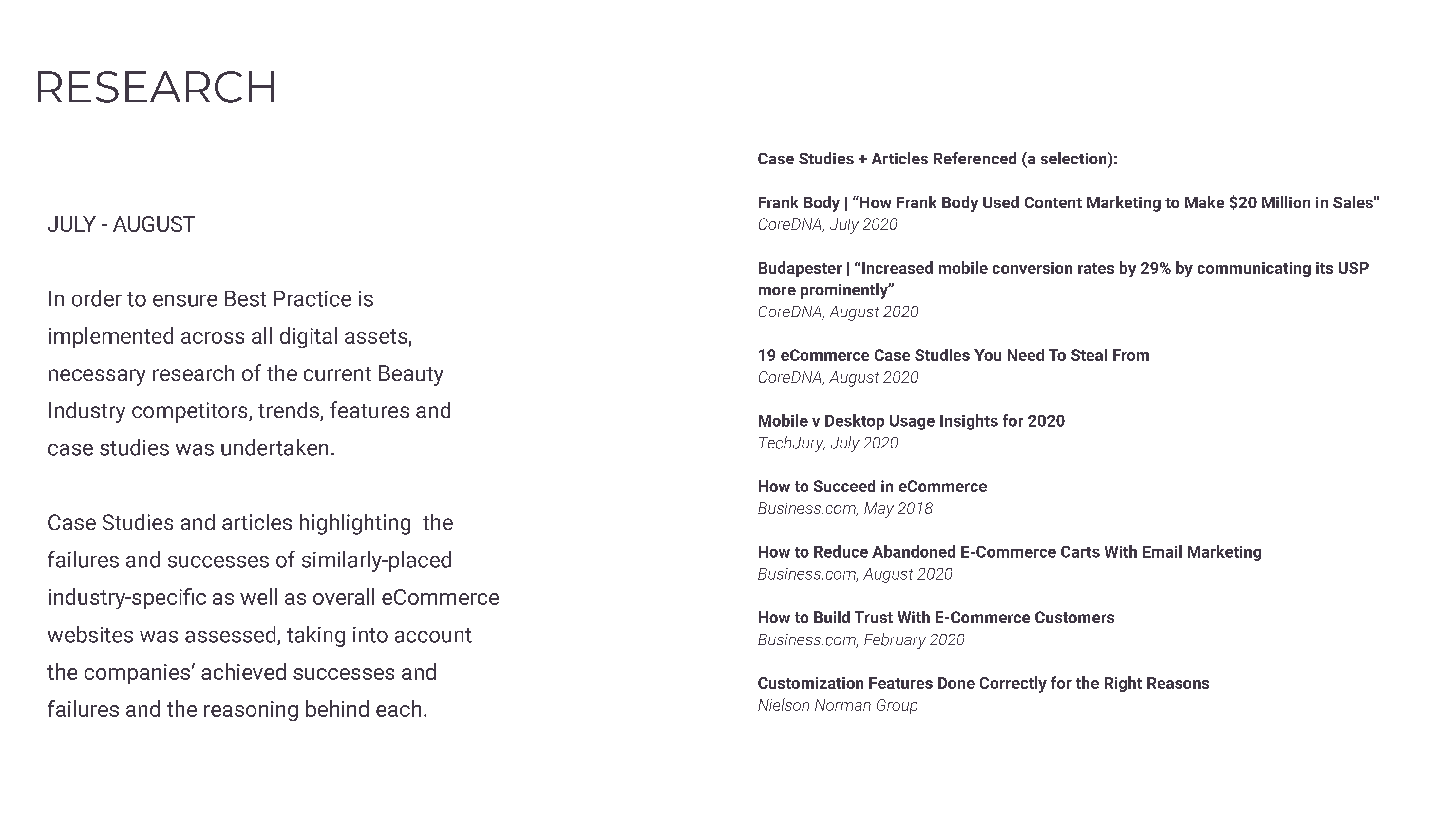 Fit & Size Videos — Overview